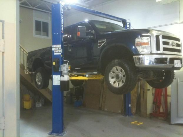 A recent auto body shop job in the  area